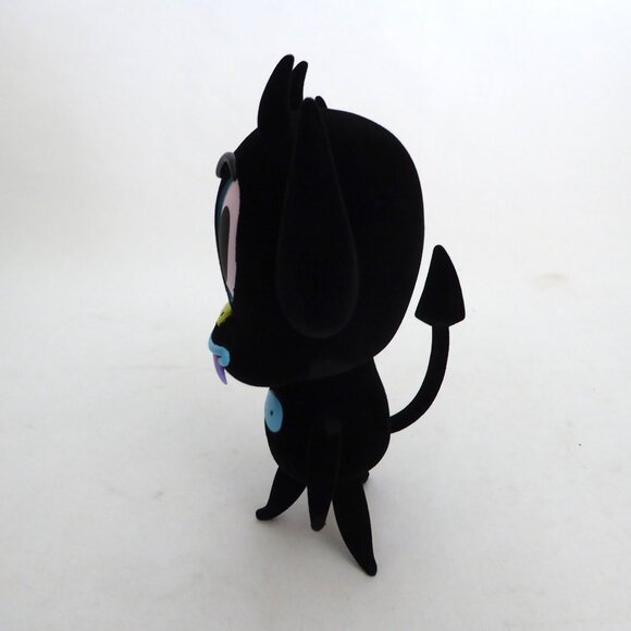 NEW 2006 7” LE #384/500 HOT CHA CHA CHA BLACK DEVIL DEMON DESIGNER VINYL FIGURE - Picture 7 of 14